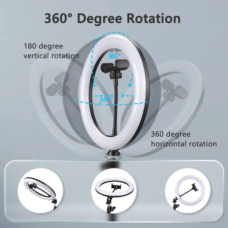Das Vielseitige 26 cm Ringlicht für Perfekte Beleuchtung: Illuminieren Sie Ihre Kreativität - Raffiniertedinge Das Vielseitige 26 cm Ringlicht für Perfekte Beleuchtung: Illuminieren Sie Ihre Kreativität - Raffiniertedinge